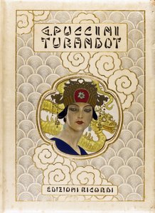 Book Cover of Turandot by Giacomo Puccini by Anonymous Anonymous