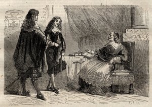 Cardinal Mazarin and Jean-Baptiste Colbert, French statesmen
