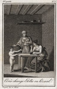 Ceres Changes Stellion to a Lizard by Anonymous Anonymous