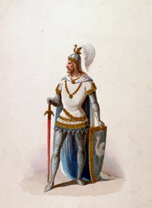 Character from opera Lohengrin by Wagner by Anonymous Anonymous