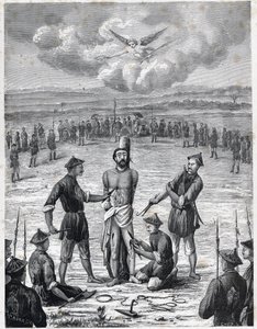 Christian persecution: the French missionary priest Joseph Marchand suffered the 