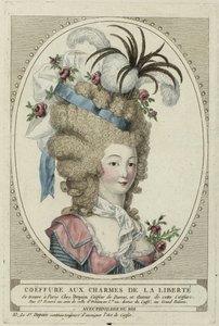Hairstyle with the Charms of Liberty by Anonymous Anonymous