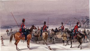 Cossacks Convoying Deportees by Anonymous Anonymous