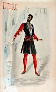Costume for Otello in the opera by Giuseppe Verdi