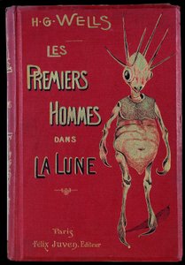 Cover of The First Men in the Moon by H. G. Wells