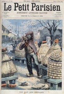 Death of a beekeeper attacked by bees extracting honey from the hives in Quincey near Nuits-Saint-Georges in Cote d