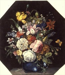 Dutch Still Life of Flowers by Anonymous Anonymous