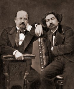 Emile Erckmann (1822-1899) and Alexandre Chatrian (1826-1890)
