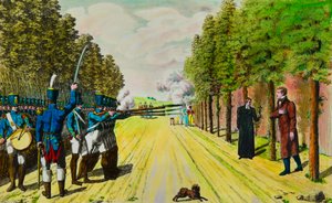 Execution of the Duke of Enghien by Anonymous Anonymous