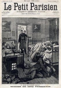 Five suicides in Avenue Marceau in Paris. In Le Petit Parisien on 21/11/1897