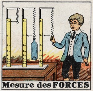 Forces: use of springs called dynamometers to measure forces by Anonymous Anonymous