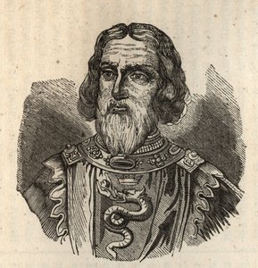Portrait of Galeazzo I Visconti by Anonymous Anonymous