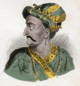 Grand Moghol (probably Aurangzeb, also known as Alamgir) - 19th century engraving by Anonymous Anonymous