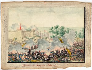 Russo-Turkish War of 1828-1829 - The Capture of the Anapa fortress on June 23 by Anonymous Anonymous