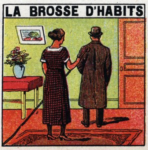 Household uses of electricity: the clothes brush by Anonymous Anonymous