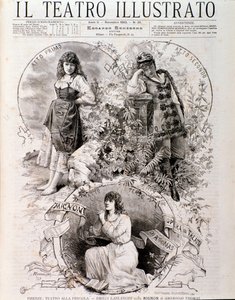 Illustration for Mignon, Opera by Ambroise Thomas by Anonymous Anonymous