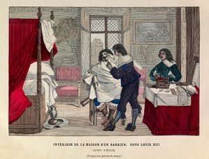 Interior of a Barber