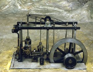 James Watt Steam Machine, Museum of Science and Technology, Milan by Anonymous Anonymous