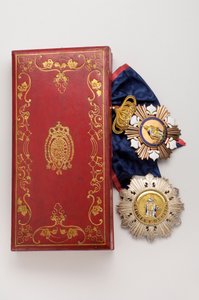 Kingdom of the Two Sicilies - Order of Saint Ferdinand and Merit: Badges of a Knight Grand Cross Belonging to a Member of the Grand Ducal House of Baden by Anonymous Anonymous