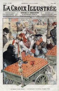 The Orange Merchants (La valence) in Paris in 1905 - cover of 