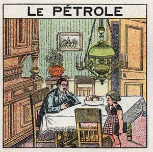 Light sources: use of the oil lamp