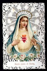 Mater Dolorosa Sacred Heart by Anonymous Anonymous