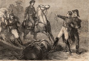 Napoleonic Wars 1813-15 - Battle at Ligny (Belgium), on 16 June 1815 - Death of Jean-Baptiste Girard - Battle of Ligny (16 June 1815): wounded on the battlefield, General Girard (1775-1815), repatriated to Paris, died on 27 June