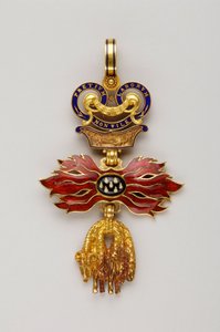 Order of the Golden Fleece: Austrian Golden Fleece - Reduced Badge