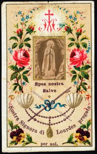 Our Lady of Lourdes by Anonymous Anonymous