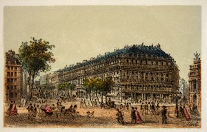 Paris 1874: Boulevard des Capucines - Private collection