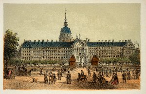 Paris 1874: Hotel des Invalides by Anonymous Anonymous