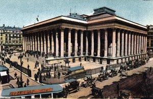 Paris: Exterior View of the Palais Brongniart