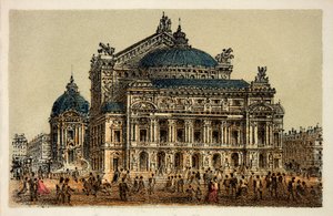 Paris 1874: The New Opera (Opera Garnier), Private Collection by Anonymous Anonymous