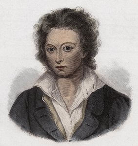 Percy Bysshe Shelley (1792-1822) English poet by Anonymous Anonymous
