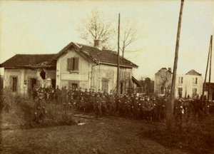 Photograph from a Personal Album of an Infantry Lieutenant During the First Months of the First World War