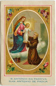 Anthony of Padua or Anthony of Lisbon by Anonymous Anonymous