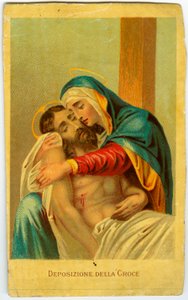 Pious image: Descent from the cross by Anonymous Anonymous