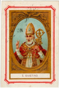Pious image: Giustino di Chieti by Anonymous Anonymous