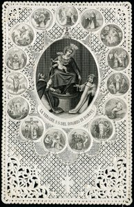 Lady of the Rosary of Pompei by Anonymous Anonymous