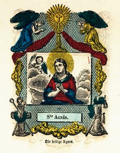 Pious Image: Saint Agnes