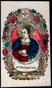 Saint Philomene (engraving) by Anonymous Anonymous