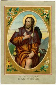 San Rocco Invoked Against the Plague by Anonymous Anonymous