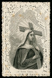 Pious image: St Helena, mother of Constantine the great by Anonymous Anonymous