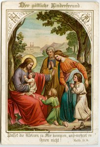 Suffer Little Children to Come Unto Me by Anonymous Anonymous