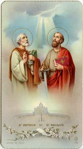The Apostles Peter and Paul by Anonymous Anonymous