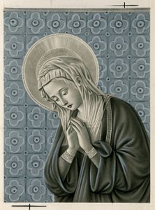 Virgin Mary by Anonymous Anonymous