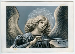 A musician angel
