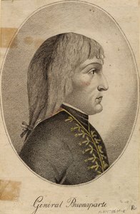 Portrait of General Napoleon Bonaparte (1769-1821) by Anonymous Anonymous