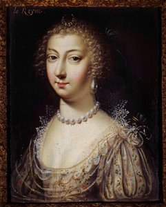 Portrait of Anne Austria, Queen of France