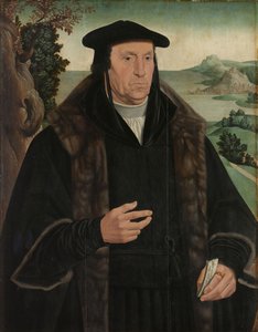 Portrait of Cornelis Aerentsz van der Dussen by Anonymous Anonymous
